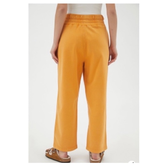 Urban outfitters olive slouchy sweatpant NWT Small Orange - Picture 5 of 8